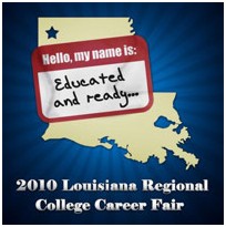 Louisiana Regional College Career Fair logo